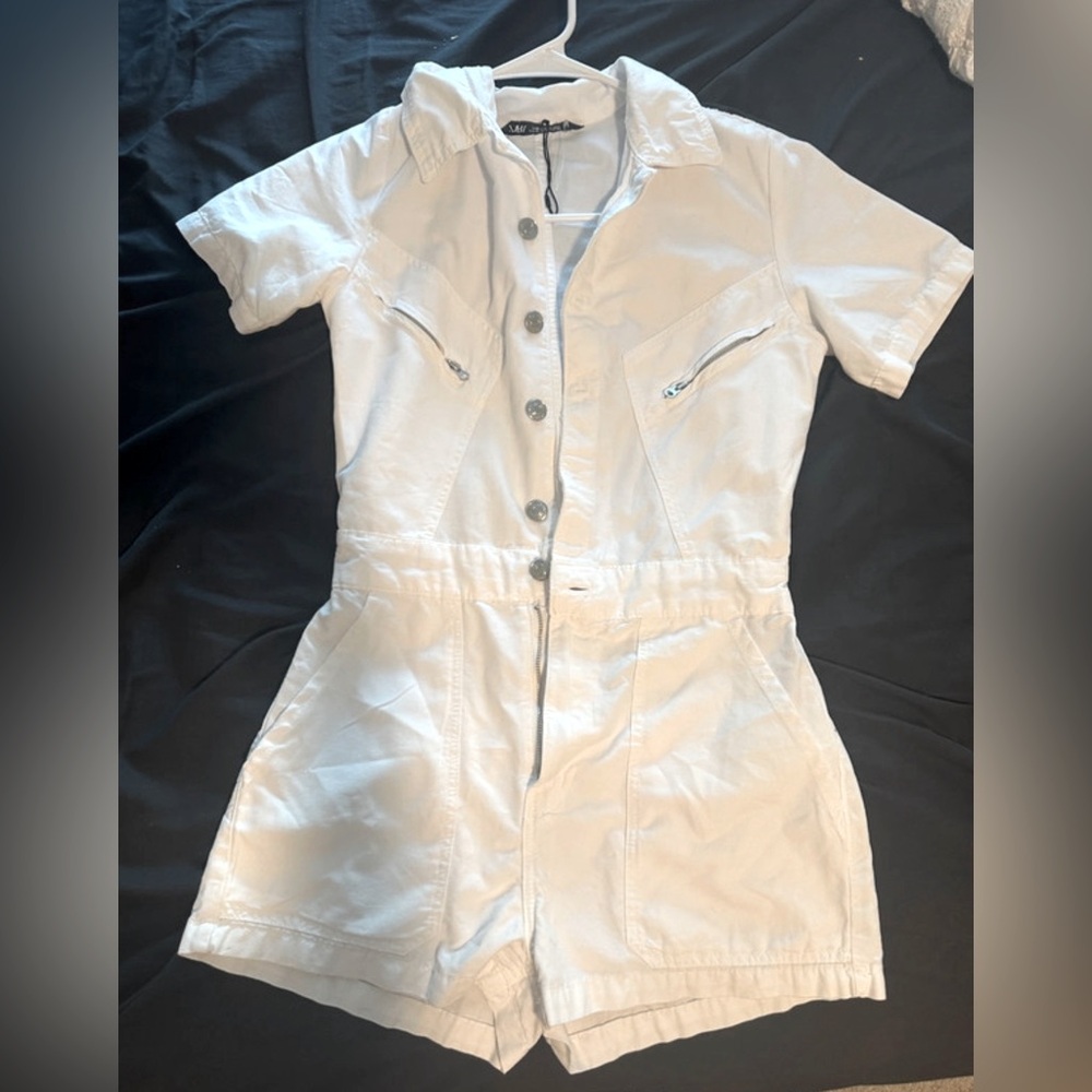 White Zara Romper